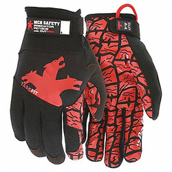 Mcr Safety Impact Resistant Glove,XL,Full Finger,PR PD1902XL
