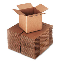 Universal® BOX,6X6X6CORRUGATED,BRKR UFS666