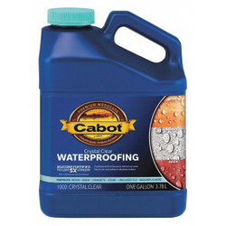 Cabot Sealer,Crystal Clear,Flat,1 gal.  140.0001000.007