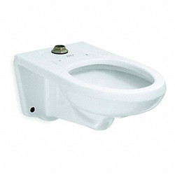 American Standard Toilet Bowl,Elongated,Wall,Flush Valve 2294011EC.020