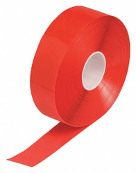 Brady Floor Tape,Red,3 inx100 ft,Roll  149641