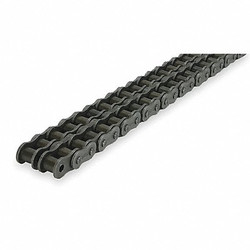 Dayton Roller Chain,10ft,Riveted Pin,Steel 2YDY7