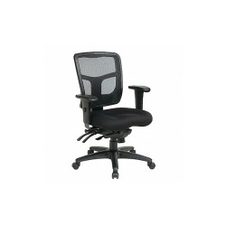 Office Star Desk Chair,Fabric,Coal,18 to 22" Seat Ht 92893-30