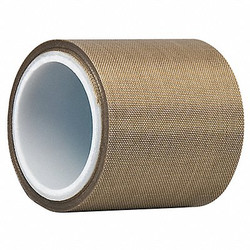 3m PTFE Glass Cloth Tape,3 in x 5 yd,3mil 5151