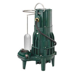 Zoeller EffluentPump,20ft,15.5A,0.5hp,115VAC 161-0001