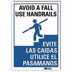 Lyle Safety Sign,10inx7in,Reflective Sheeting U1-1026-RD_7X10
