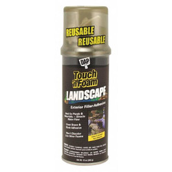 Touch 'N Seal Landscape Adhesive,Black,12 oz 7565040440