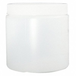 Qorpak Jar,480 mL,95 mm H,Natural,PK144 PLC-03420