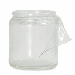 Qorpak Safety Coated Jar,240 mL,89 mm H,PK24 GLA-00946