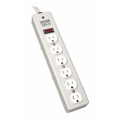 Tripp Lite Surge Protector Outlet Strip,6 Outlets  DG115-SI