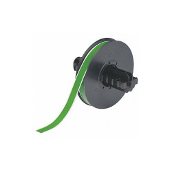 Brady Tape,Green,100 ft. L,1/2 In. W B30C-500-595-GN