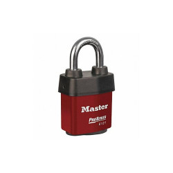 Master Lock Lockout Padlock,KD,Red 6121RED