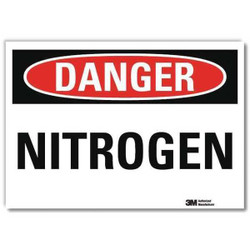 Lyle Danger Sign,7inx10in,Reflective Sheeting U3-1811-RD_10X7