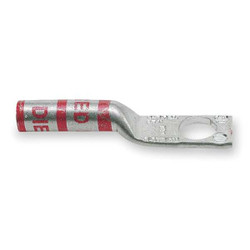 Abb OneHoleLugCmprsnConn,Long,Ruby,60 60140