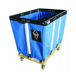 Tough Guy Basket Truck,12 Bu. Cap.,Blue,36 In. L 33W311