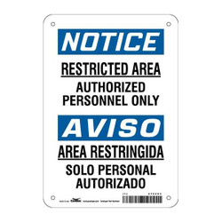 Condor Safety Sign,10 inx7 in,Vinyl 472V63