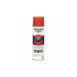 Rust-Oleum Line Marking Paint,20 oz,Fluorescent Red 1862838