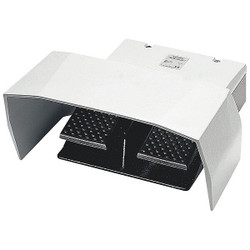 Siemens FootSwtch,Gry,Aluminum,2NO/2NC,Momentary 3SE29321AA20