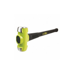 Wilton Sledge Hammer,12 lb.,30 In,Rubber/Steel 21230