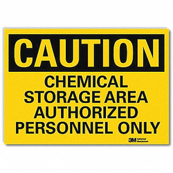 Lyle Caution Sign,5 in x 7 in,Rflct Sheeting  U4-1117-RD_7X5