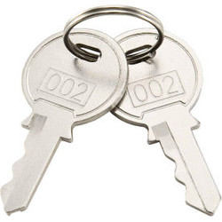 Replacement Keys For Inner Door of Global Industrial Narcotics Cabinet 436951 2p