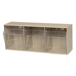 Quantum Storage Systems Tip-Out Bin,Ivory,Unfinished,9 1/2 in QTB303IV