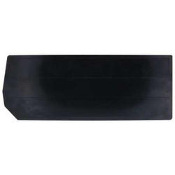 Quantum Storage Systems Divider,6 1/4 in,Black,6,PK6 DUS951