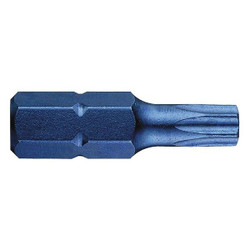 Westward Insert Bit,SAE,1/4",Hex,T30,1",PK5  41D627