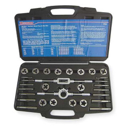 Westward Tap/Die Set,30 Pieces 1PZ42