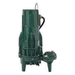 Zoeller EffluentPump,20ft,15.5A,0.5hp,115VAC 261-0002