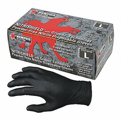 Mcr Safety Disposable Gloves,Nitrile,S,PK100 6016BS