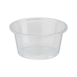Dixie Disp Portion Cup,2 oz,PP20CLEAR,PK2400 PP20CLEAR