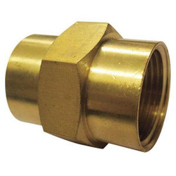 Weatherhead Hose Adapter,1/4",NPTF,1/4",NPTF 3300X4