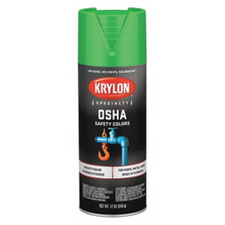 Krylon Spray Paint,Clover Safety Green,Gloss K02012777