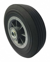 Sim Supply Solid Rubber Wheel,8" dia,450 lb.  53CM74
