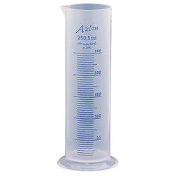 Dynalon Graduated Cylinder,250 mL,54 mm Dia 537835-0250