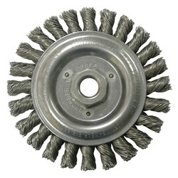 Roughneck® Stringer Bead Wheel, 6 in dia x 3/16 in Face W x 5/8 in-11 UNC x  0.020 in, 12500 RPM, 1 EA/EA