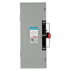 Siemens Safety Switch,600VAC,3PST,30 Amps AC DTNF361