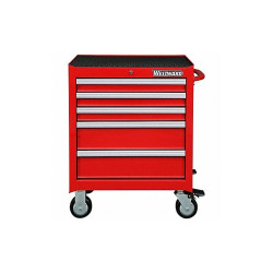 Westward Rolling Tool Cabinet, Red,Heavy Duty 32H894