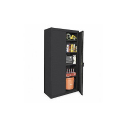 Sim Supply Storage Cabinet,72"x36"x18",Black,4Shlv  1UEZ6