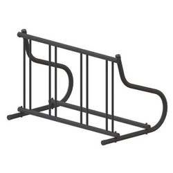 Madrax Bike Rack,Black Color,4 Cap.,32" W QS-GR114-B