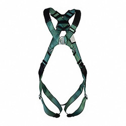 Msa Safety Full Body Harness,V-FORM,XL 10197204