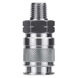 Aignep Usa Quick Connect,Socket,3/8" Body,3/8"-18 80194-06