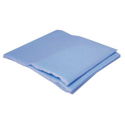 Medsource Specialty Cot Sheet,Blue,84" L,PK50 MS-44100