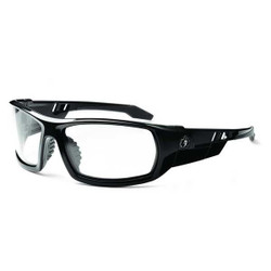 Skullerz by Ergodyne Safety Glasses,Clear,Scratch-Resistant ODIN