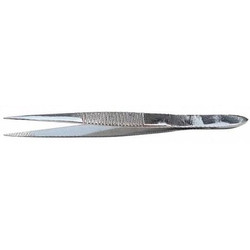 Emi Splinter Tweezer,Silver,3-1/2" L 2400