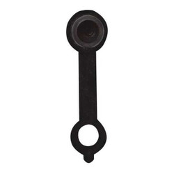 Westward Grease Fitting Caps,Black,PK10 52NZ42