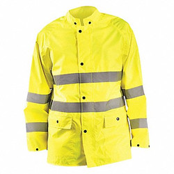 Occunomix Jacket,Yellow,Polyester,S,Fits Chest 48" LUX-TRJKT-YS