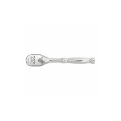 Sk Professional Tools Hand Ratchet, 6 in, Chrome, 1/4 in 80180