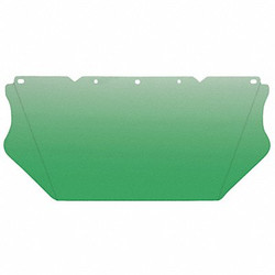 Msa Safety Visor,Green,Polycarbonate 10115842
